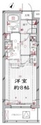 レガリス洗足池 102 間取り図