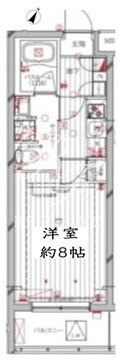 レガリス洗足池 102 間取り図