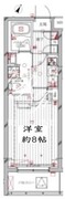 レガリス洗足池 202 間取り図