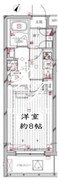 レガリス洗足池 302 間取り図