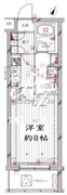 レガリス洗足池 303 間取り図