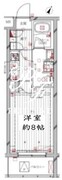 レガリス洗足池 403 間取り図