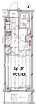レガリス洗足池 403 間取り図