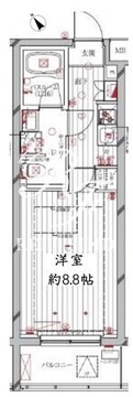 レガリス洗足池 310 間取り図