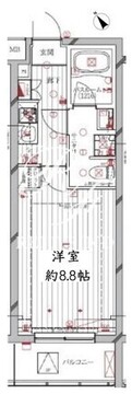 レガリス洗足池 311 間取り図