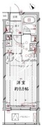 レガリス洗足池 408 間取り図