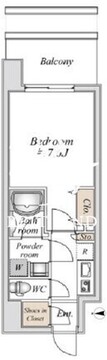 板橋本町ステーションレジデンス 203 間取り図