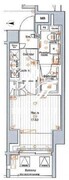 プレミアムキューブG四谷左門町 802 間取り図