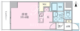 プルメリア 1006 間取り図