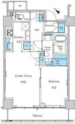 パークアクシス滝野川ラブリーズ 122 間取り図