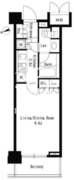 パークアクシス文京ステージ 509 間取り図