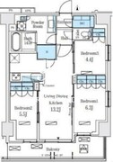 ロイヤルパークス赤羽ノース 601 間取り図