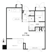 レジディア文京湯島 1003 間取り図