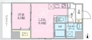 プルメリア 307 間取り図