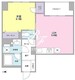 ラベール三越前 202 間取り図