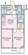 アイルプレミアム押上イースト 403 間取り図