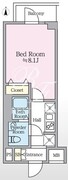 アイルプレミアム押上イースト 413 間取り図