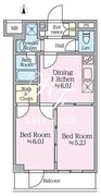 アイルプレミアム押上イースト 502 間取り図