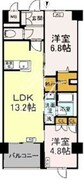 ロイジェント豊島園 101 間取り図