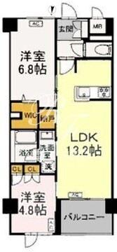 ロイジェント豊島園 102 間取り図