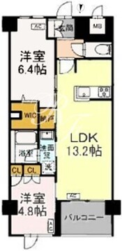 ロイジェント豊島園 104 間取り図