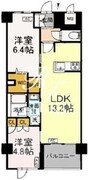 ロイジェント豊島園 208 間取り図