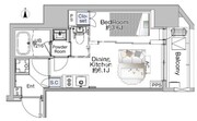 ザ・ライオンズフォーシア赤羽 301 間取り図