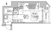 ザ・ライオンズフォーシア赤羽 901 間取り図