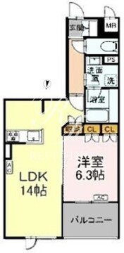 ロイジェント豊島園 206 間取り図