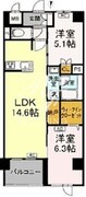 ロイジェント豊島園 109 間取り図