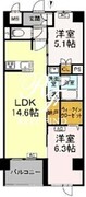 ロイジェント豊島園 217 間取り図