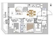 ザ・ライオンズフォーシア赤羽 605 間取り図