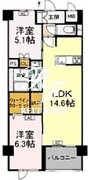 ロイジェント豊島園 222 間取り図