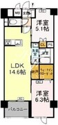 ロイジェント豊島園 111 間取り図