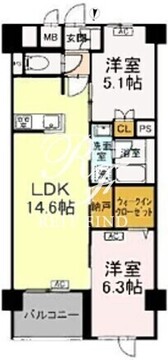 ロイジェント豊島園 119 間取り図