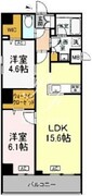 ロイジェント豊島園 121 間取り図