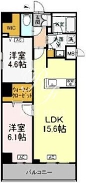 ロイジェント豊島園 121 間取り図