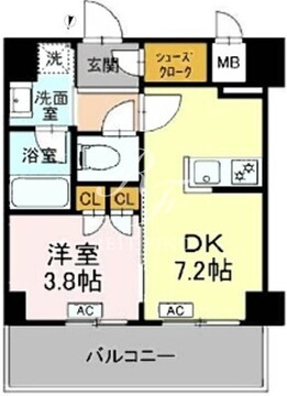 ロイジェント豊島園 304 間取り図