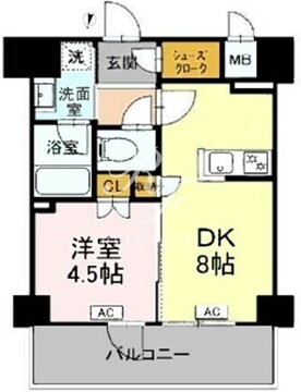 ロイジェント豊島園 313 間取り図