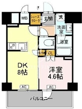 ロイジェント豊島園 314 間取り図
