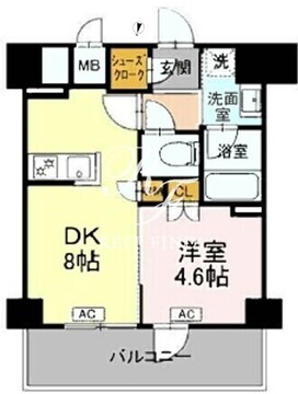 ロイジェント豊島園 322 間取り図