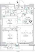 アルテシモヴィコロ 902 間取り図