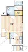 MSR EBISU Garden side 201 間取り図