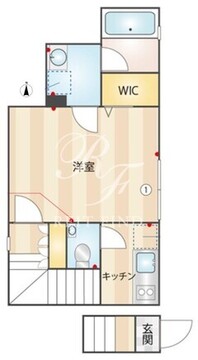 MSR EBISU Garden side 201 間取り図