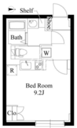 グランパセオ自由が丘奥沢2 204 間取り図