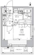 ドムススタイル高田馬場 203 間取り図