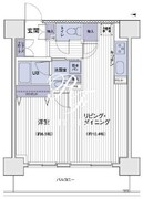 エスティメゾン大島 1406 間取り図