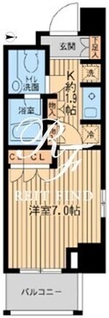エコロジー東陽町プロセンチュリー 913 間取り図