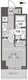 レジディア蒲田 1302 間取り図