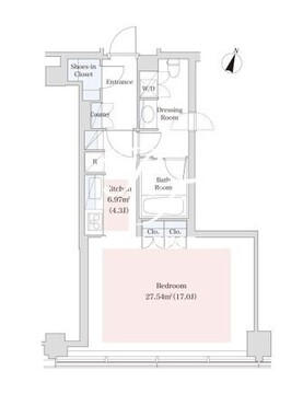 ラ・トゥール青葉台 3108 間取り図